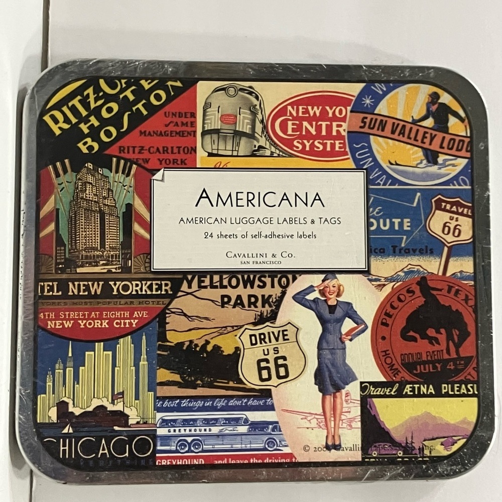 Cavallini Luggage Labels